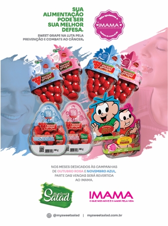 Tomate Sweet Grape incentiva prevenção contra o câncer de mama e de próstata no Brasil