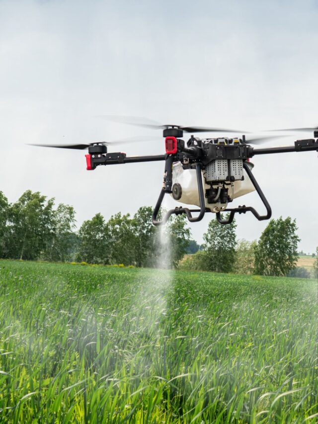 Drones Aumentam Eficiência na Pulverização Agrícola
